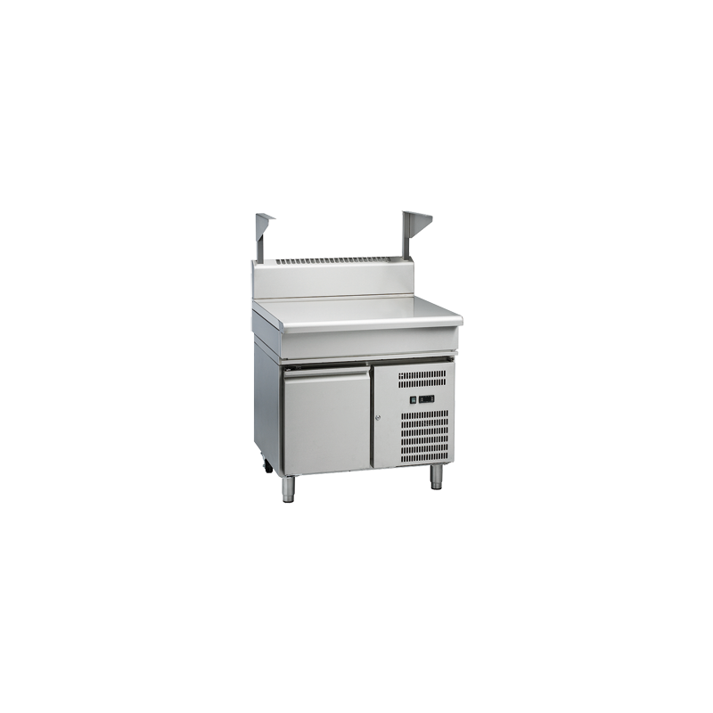 Waldorf 800 Series BT8900S-RB - 900mm Bench Top With Salamander Support – Refrigerated Base
