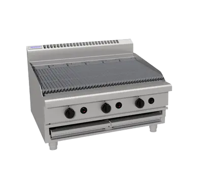 Waldorf 800 Series CHL8900G-B - 900mm Gas Chargrill Low Back Version – Bench Model
