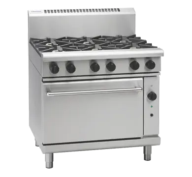 Waldorf 800 Series RNL8610GC - 900mm Gas Range Convection Oven Low Back Version