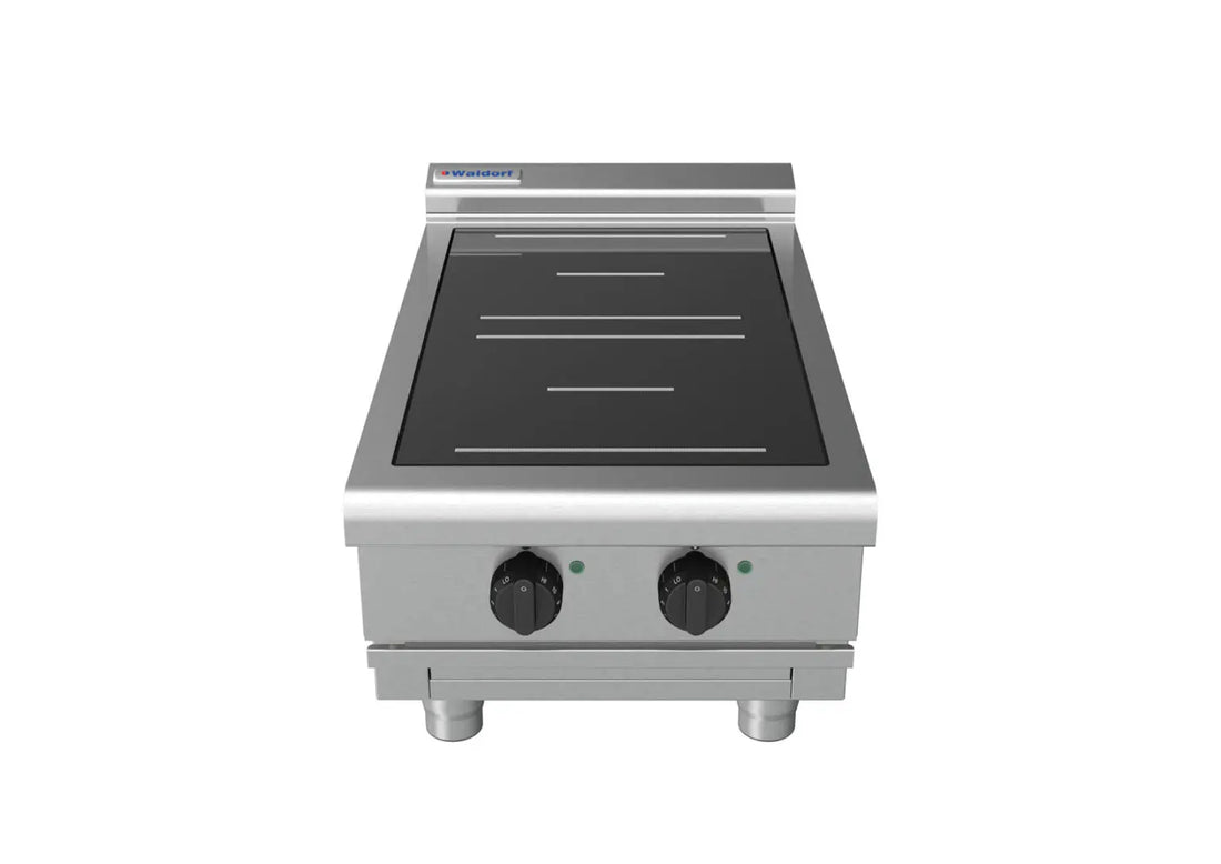 Waldorf 800 Series INL8200R3-B - 450mm Electric Induction Cooktop Low Back Version - Bench Model