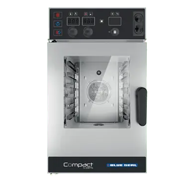 Blue Seal Sapiens EC611RSDW 6 tray Electric Compact Combination Oven Steamers