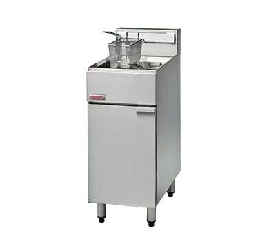 FastFri FF18 - 400mm Gas Deep Fryer - Single Pan