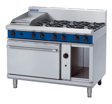 Blue Seal Evolution Series G508C - 1200mm Gas Range Static Oven
