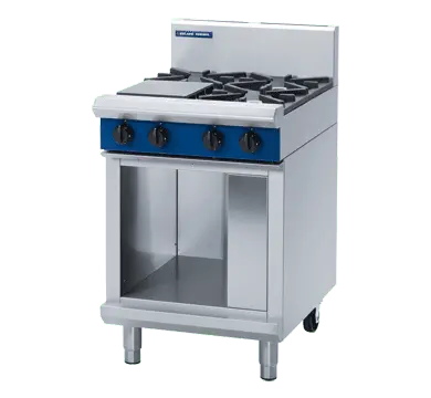Blue Seal Evolution Series G514D-CB - 600mm Gas Cooktop - Cabinet Base