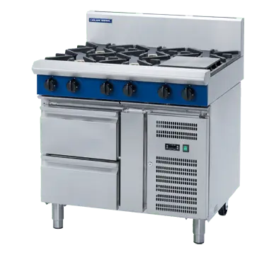 Blue Seal Evolution Series G516D-RB - 900mm Gas Cooktop – Refrigerated Base