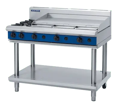 Blue Seal Evolution Series G518A-LS - 1200mm Gas Cooktop – Leg Stand