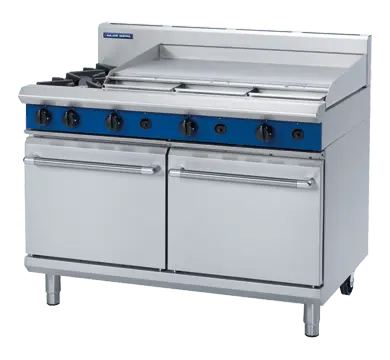 Blue Seal Evolution Series G528A - 1200mm Gas Range Double Static Oven