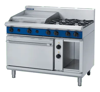 Blue Seal Evolution Series GE508B - 1200mm Gas Range Electric Static Oven