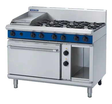 Blue Seal Evolution Series GE508C - 1200mm Gas Range Electric Static Oven