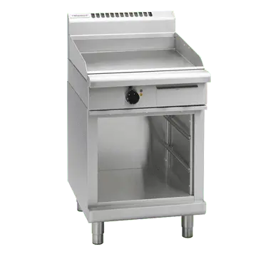 Waldorf 800 Series GPL8600E-CB - 600mm Electric Griddle Low Back Version - Cabinet Base