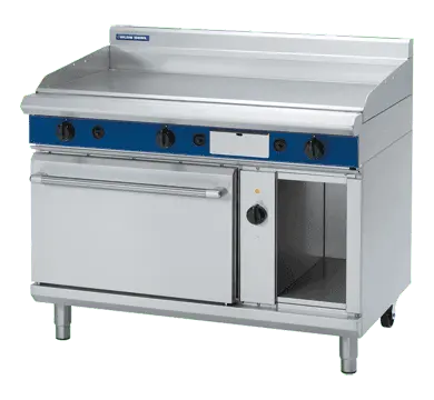 Blue Seal Evolution Series GPE58 - 1200mm Gas Griddle Electric Convection Oven Range
