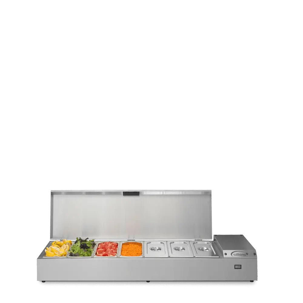 Thermowell - Seven Pan Counter Top Refrigerated Well TW15