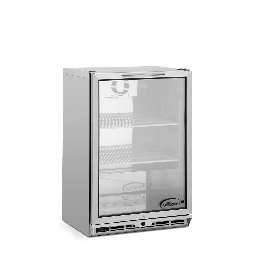 Bottle Cooler - One Door Stainless Steel Bottle Cooler 800mm High BC1SS-80