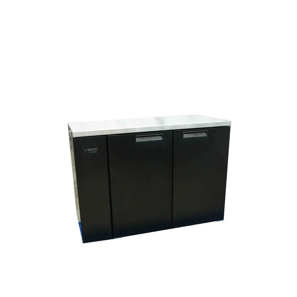 Cameo - Two Door Black Colorbond Remote Back Bar Counter Display Refrigerator HC2RSB