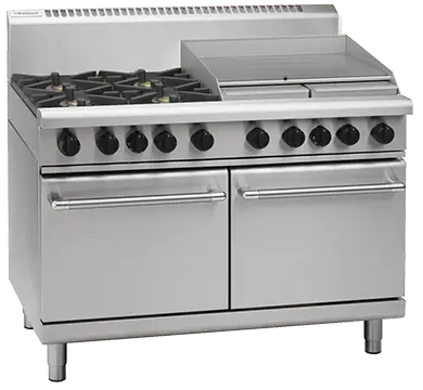Waldorf 800 Series RNL8826G - 1200mm Gas Range Static Oven Low Back Version