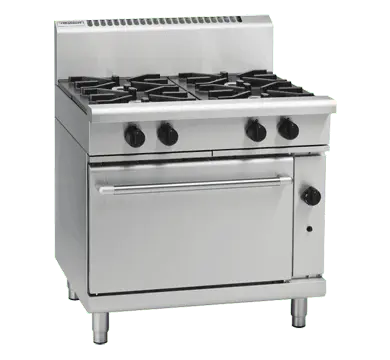 Waldorf 800 Series RNL8910GC - 900mm Gas Range Convection Oven Low Back Version