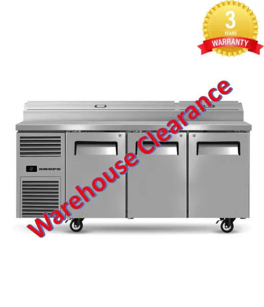 ReFlex 3 Solid Door GN Compatible Pizza Preparation Fridge RF8.PPZ.3.SD