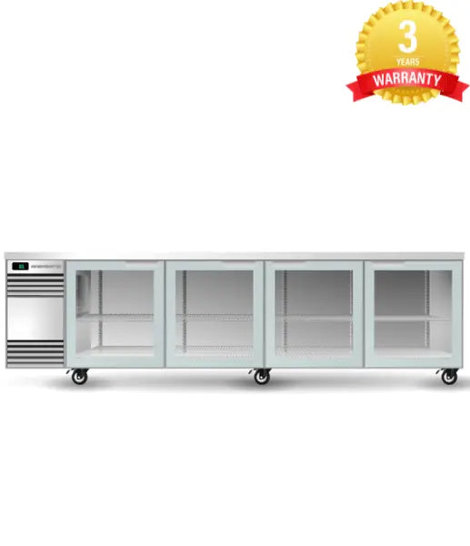 BackBar 4 Glass Swing Door SlimLine Fridge SL.4.GSW