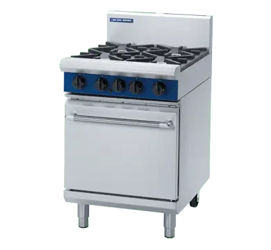 Standardised commercial gas range used across a franchise kitchen rollout