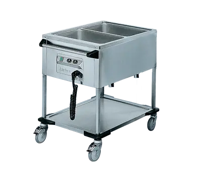 Rieber ZUB 2 - 2 x 1/1 GN Delivery Trolley