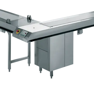 Rieber GSV-10 - 10000mm Food Distribution Conveyor Belt