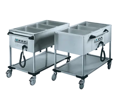 Rieber ZUB 3 - 3 x 1/1 GN Delivery Trolley