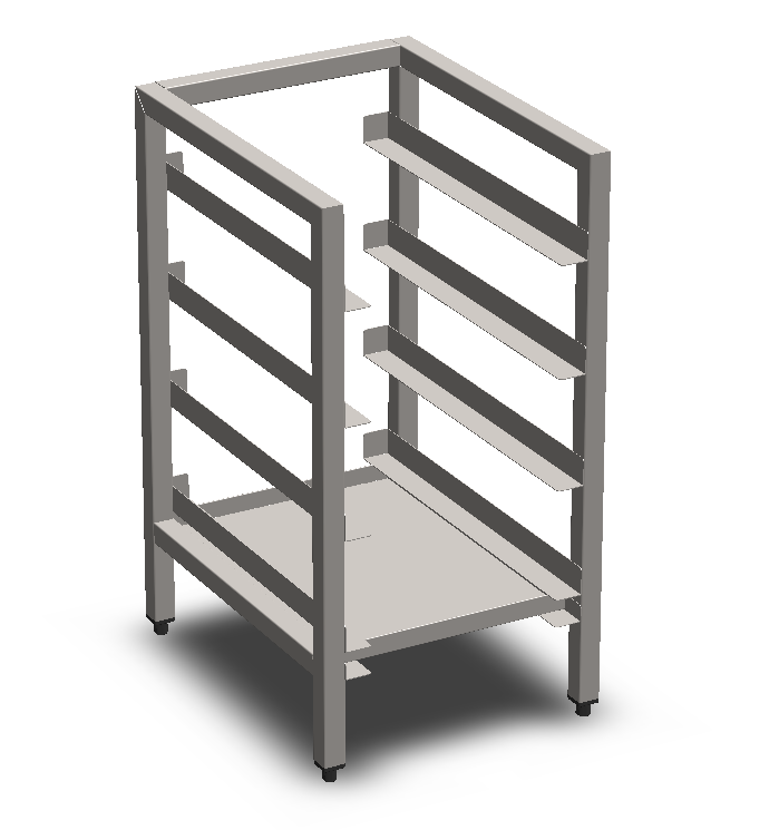 FlowLine Stainless System – Adjustable Glass Rack