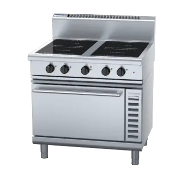 Waldorf 800 Series INL8410ECR3 - 900mm Induction Range Convection Oven Low Back Version