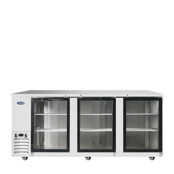 MBB90 Refrigerated Back Bar Cooler with Glass Door