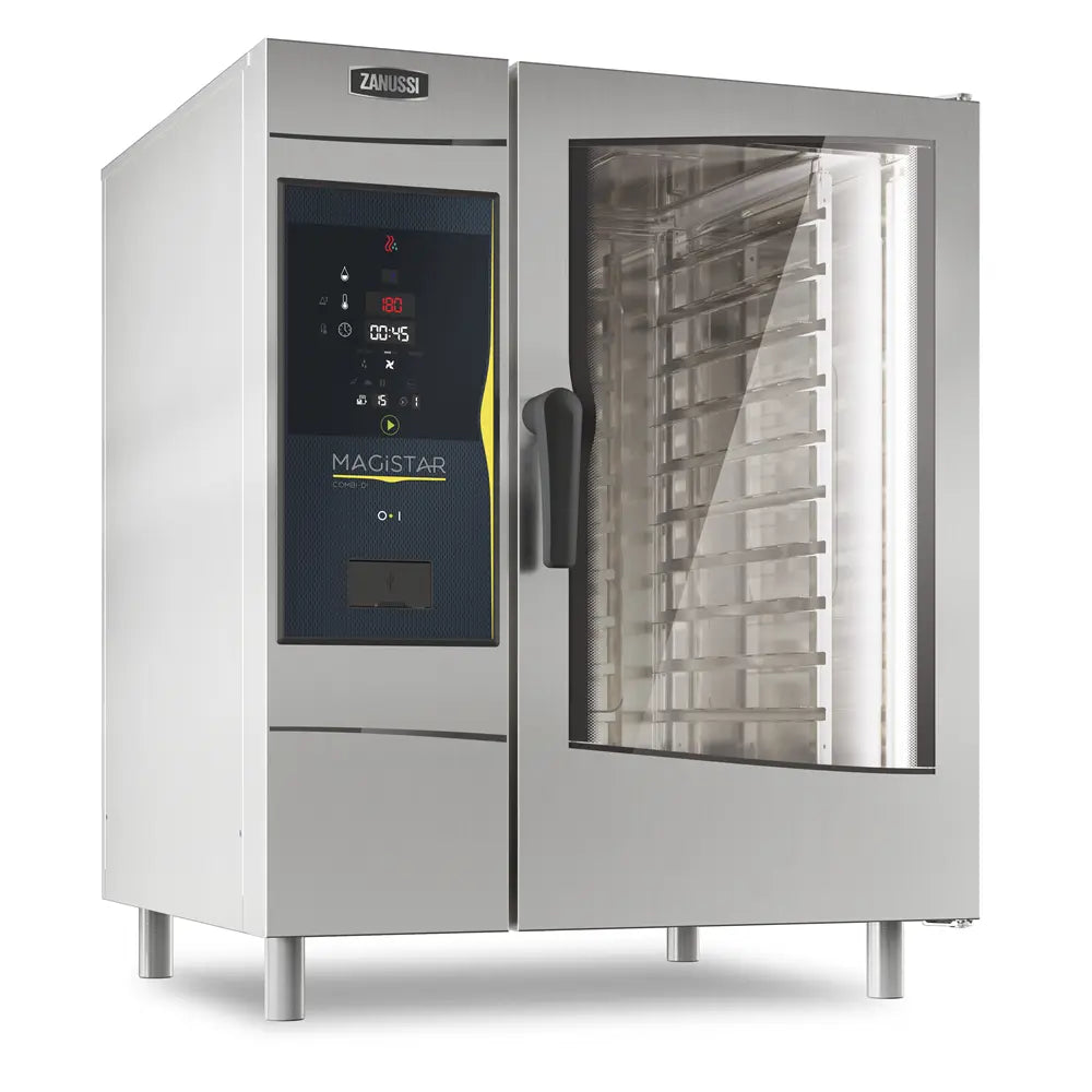 10 GN 1/1  Electric Combi (10 Trays). Digital Controls, Direct Injected Steam 218932