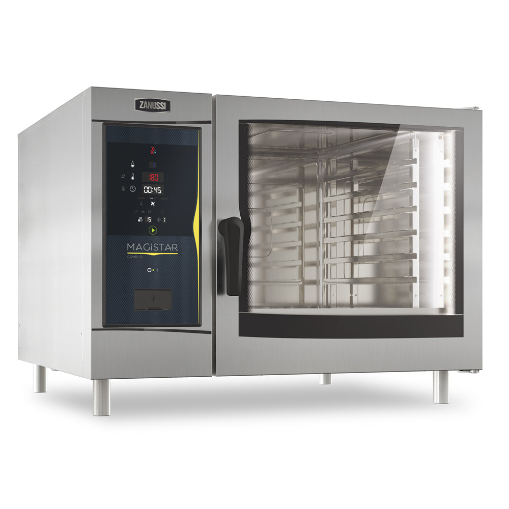 6 GN 2/1  Gas Combi (12 Trays). Digital Controls, Direct Injected Steam 218971