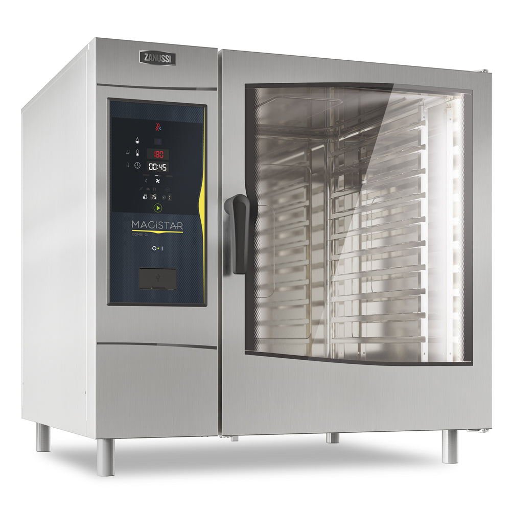 10 GN 2/1  Gas Combi (20 Trays). Digital Controls, Direct Injected Steam 218973
