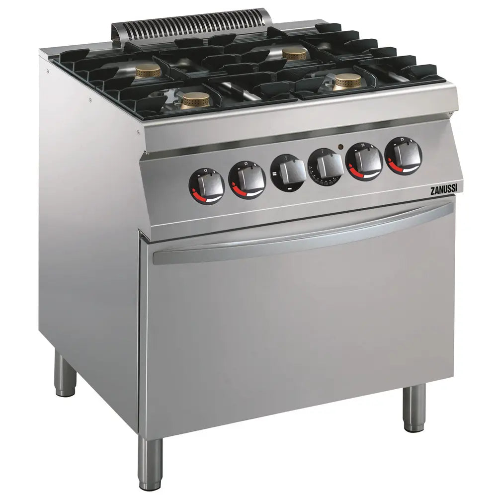 Gas 800mm 4 Open Burners with Gas Static Oven 372148