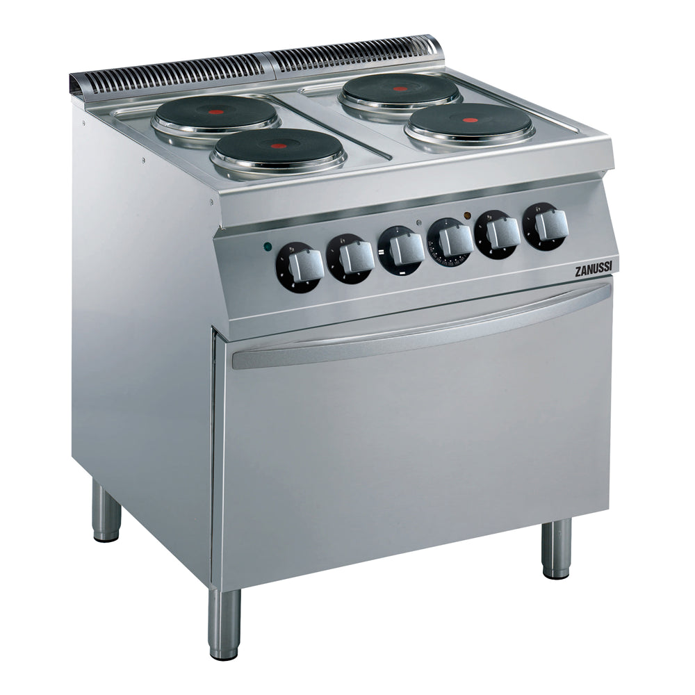 Electric 800mm 4 Hot Plate Boiling Top with Electric Static Oven 372016