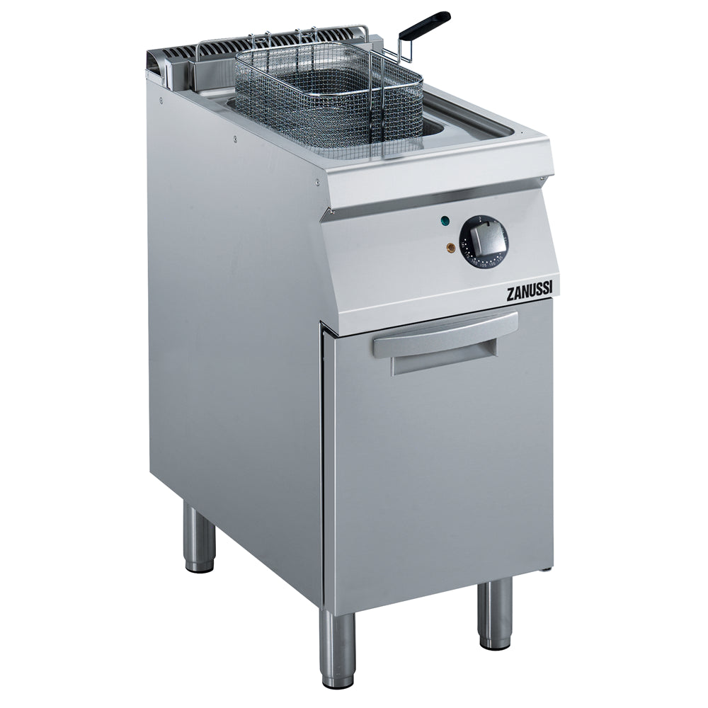 Electric 400mm Single Well 14L Freestanding Tube Deep Fryer 372084