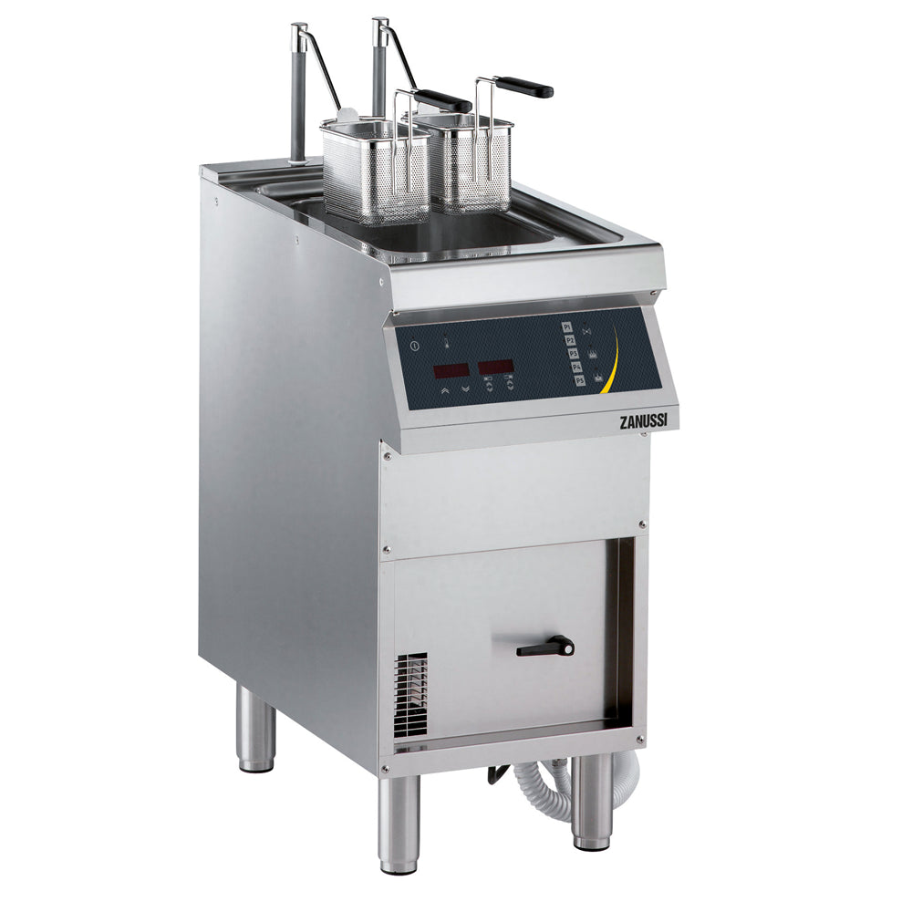 Electric 400mm Single Well 20L Programmable Pasta Cooker 372354