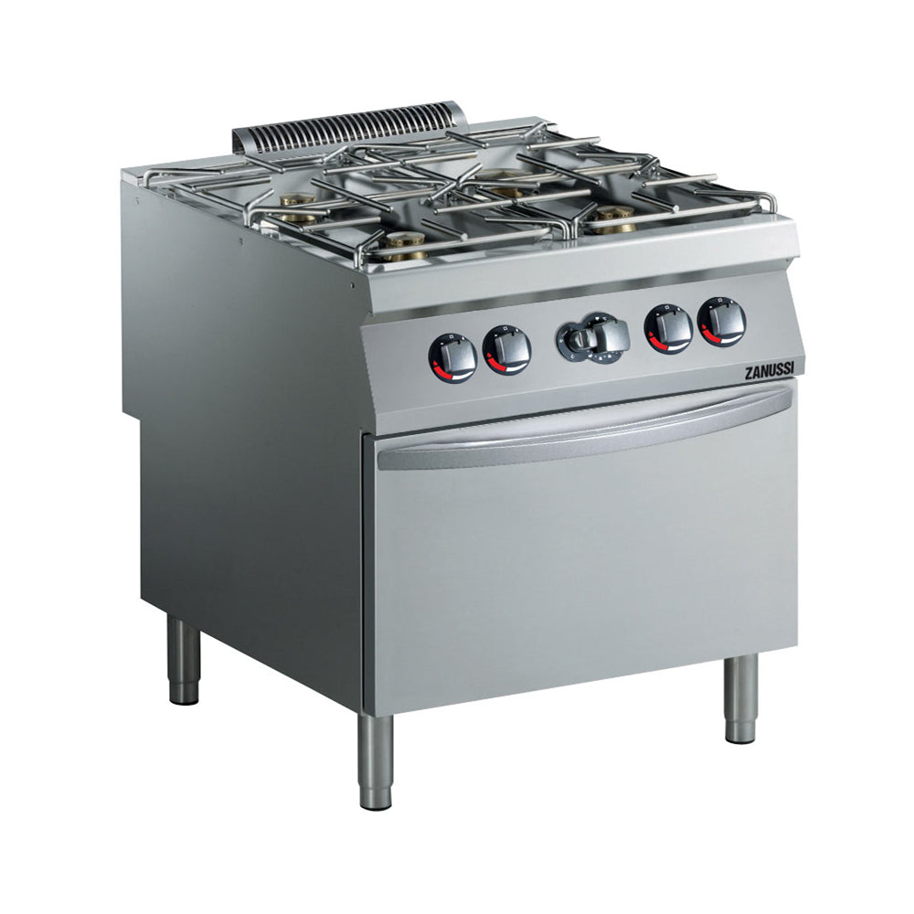 Gas 800mm 4 Open Burners 36 mj with Gas Static Oven 392260