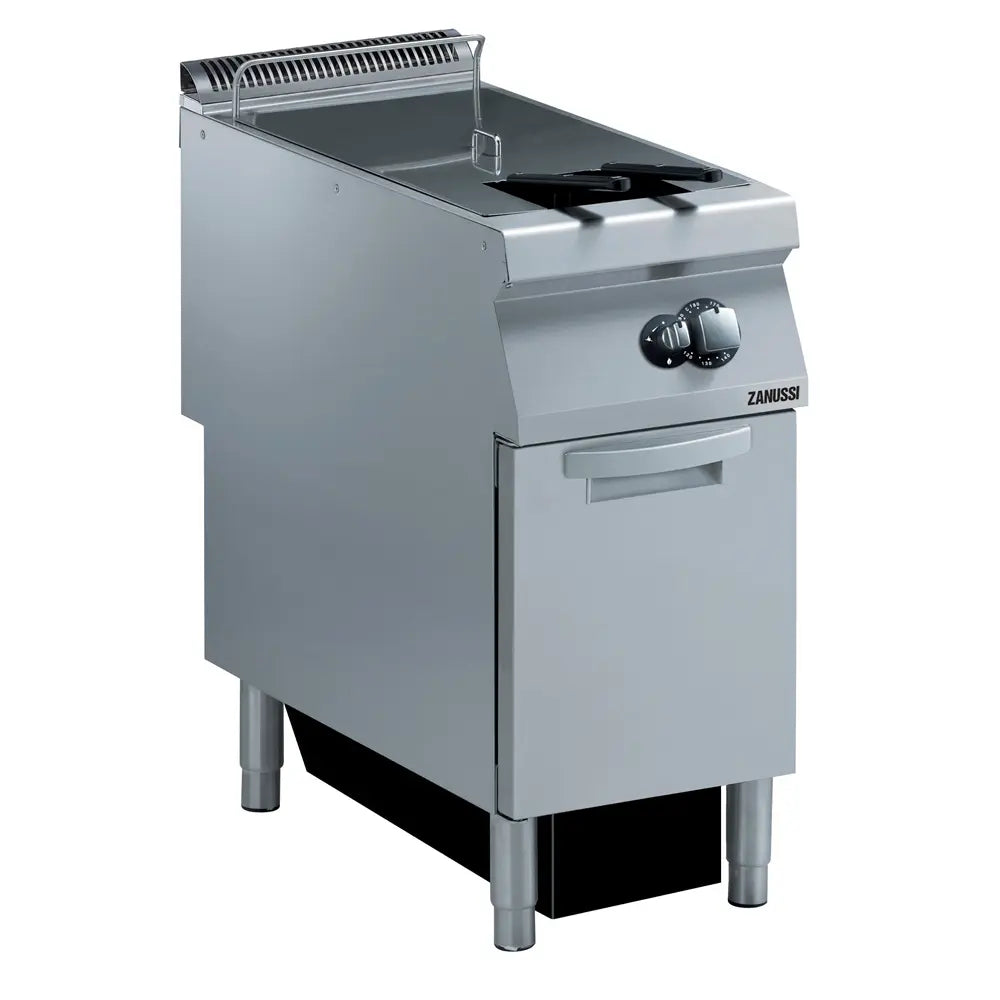 Gas 400mm Single Well 23L Freestanding V-Shaped Deep Fryer 392331