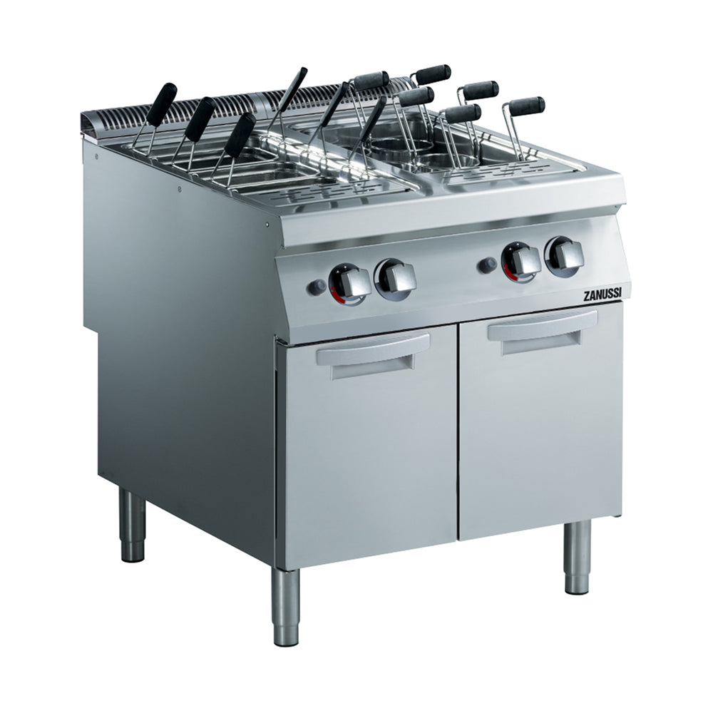 Gas 800mm Twin Well 2 x 40L Freestanding Pasta Cooker 392411