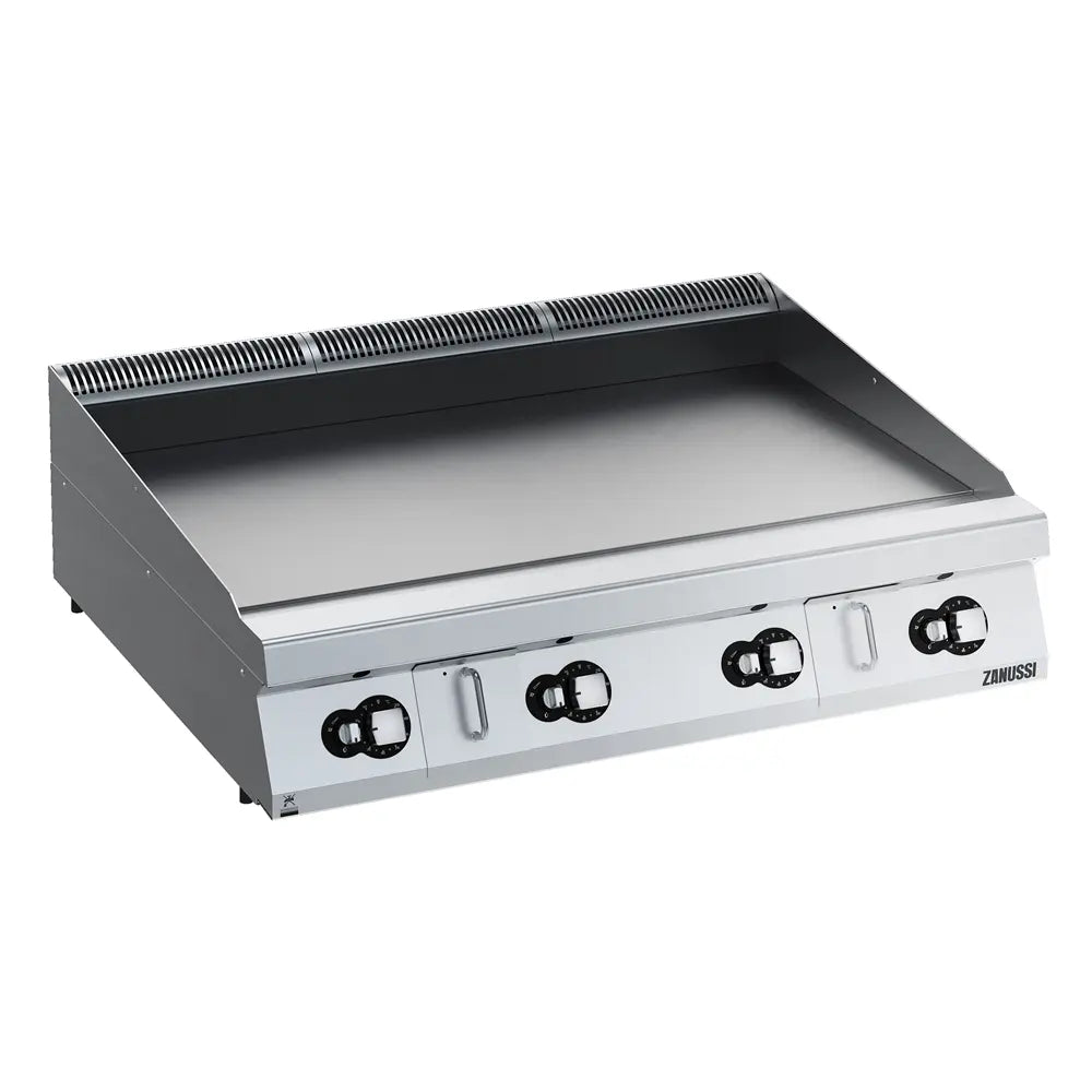 Gas 1200mm Smooth Chromium Plate Fry Top - HP 392406