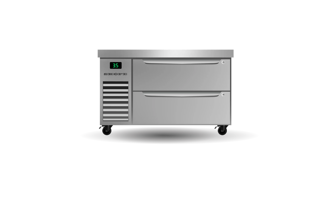Two Drawer, One Bay, ChefBase GN 1/1 Fridge PG11.CBR.1.D2