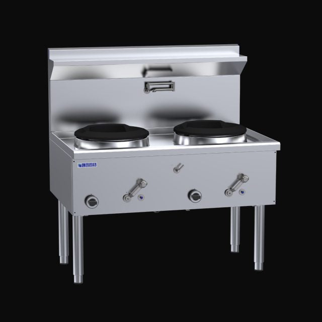 WZ-2C Luus Two Hole Compact Waterless Wok