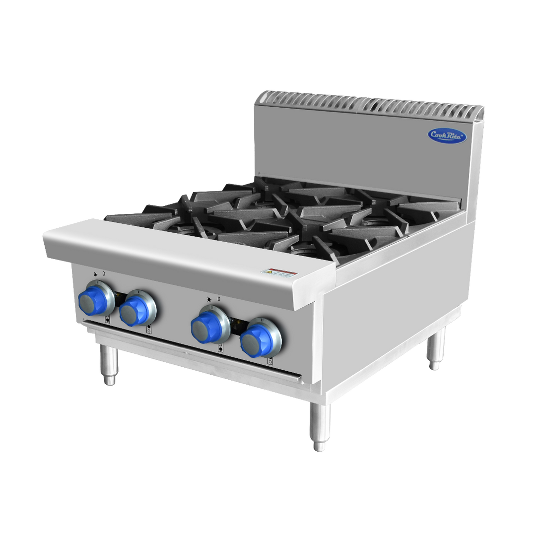 OPEN 4 BURNER COOK TOPS NG AT80G4B-C-NG