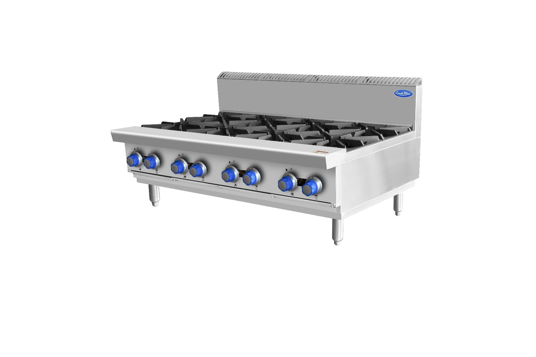 OPEN 8 BURNER COOK TOPS NG AT80G8B-C-NG