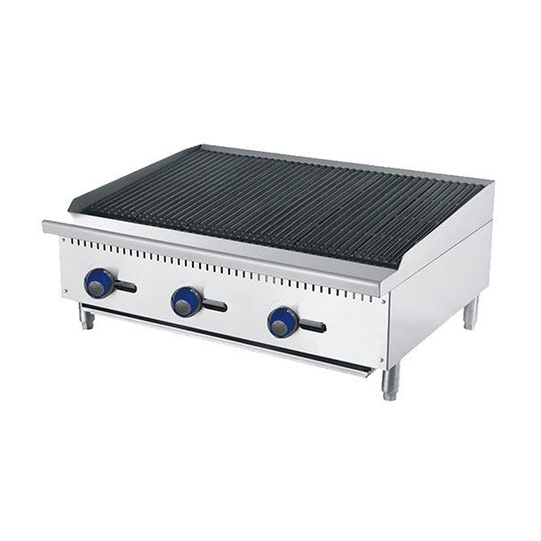 910MM CHAR ROCK BROILER W910 X D700 X H385 | COOKRITE 1 ATCB-36-LPG