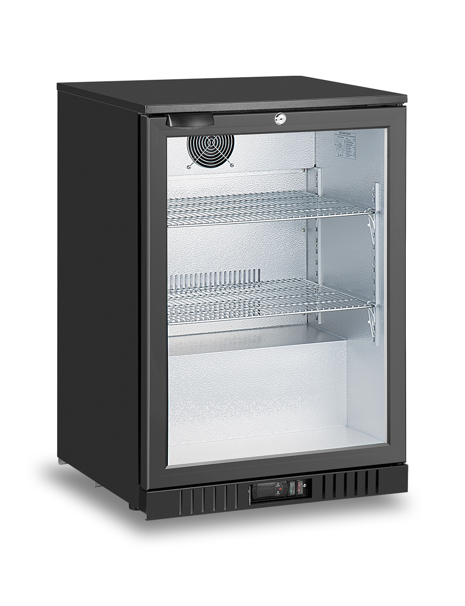 One swing door back bar cooler BB-138HEC