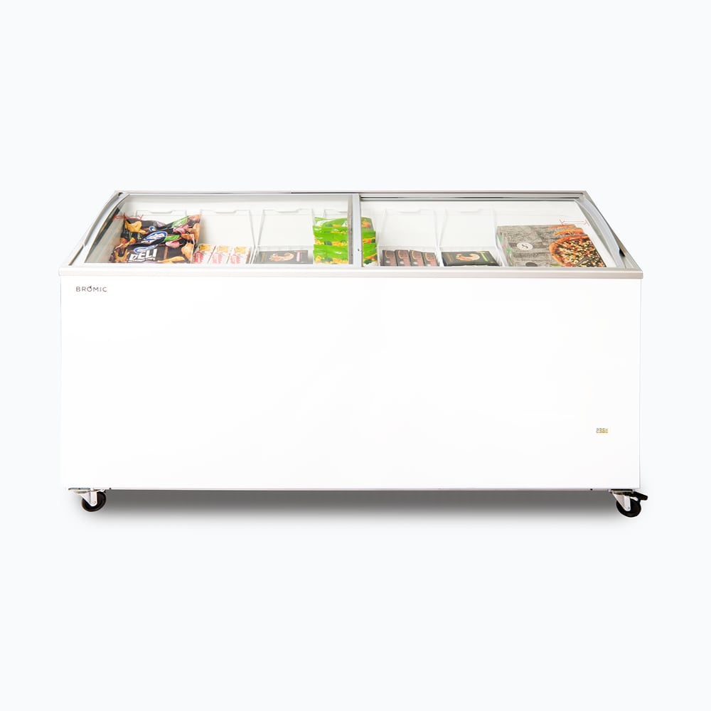 Display Chest Freezer - 555L -  Curved Glass Top CF0600ATCG-NR