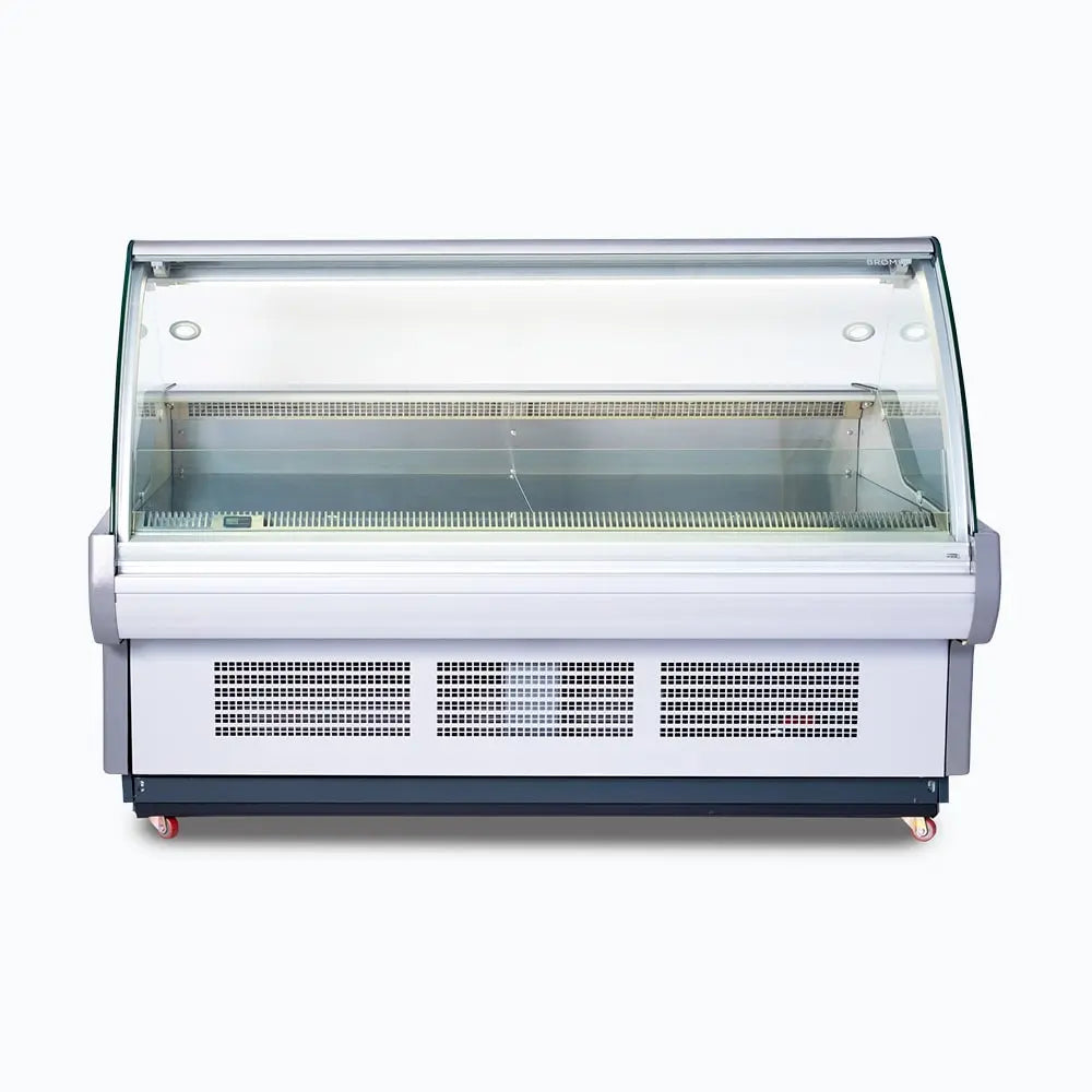 Curved Glass Deli Display - 1955mm DD1875CG-NR