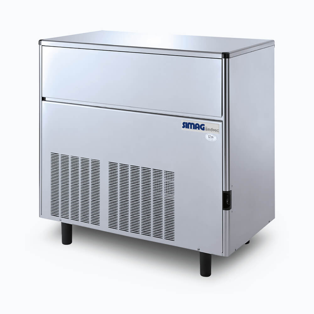 Self Contained Ice Machine - Solid Cube - 115kg/24h - 50kg cap IM0113SSC