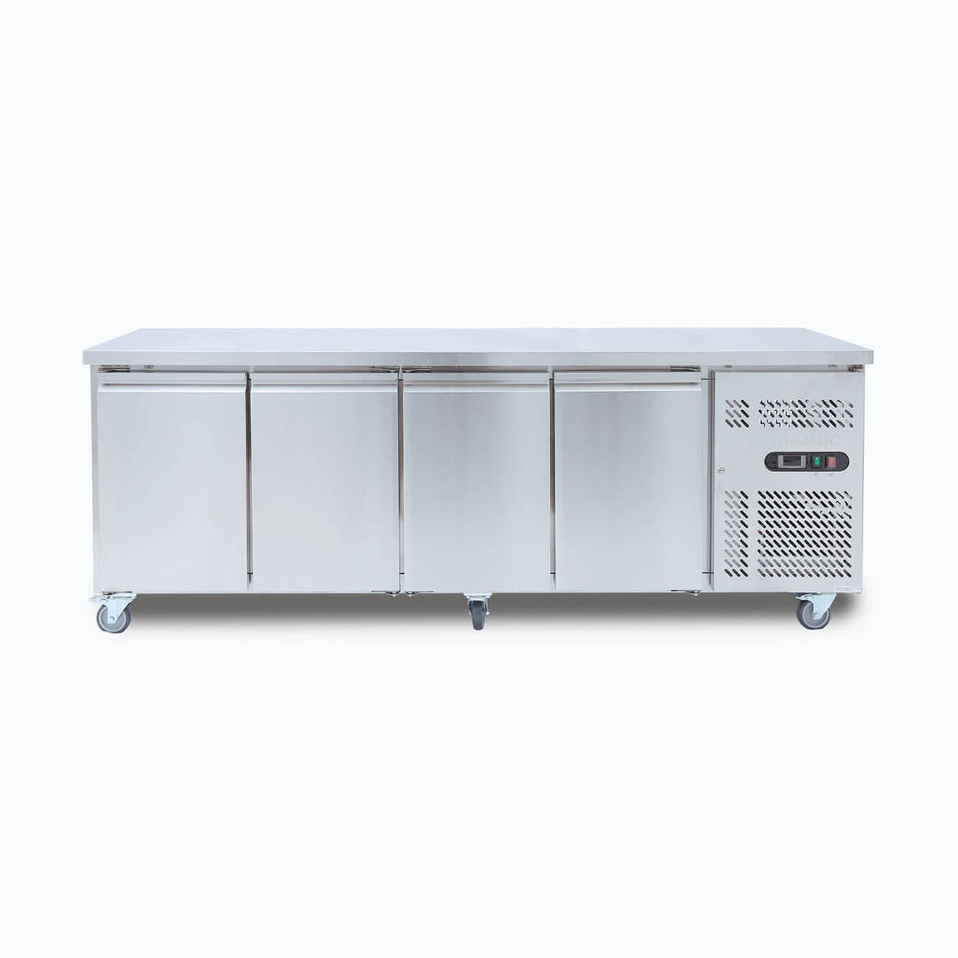 Under Bench Freezer - 553L - 4 Doors - Stainless Steel UBF2230SD-NR